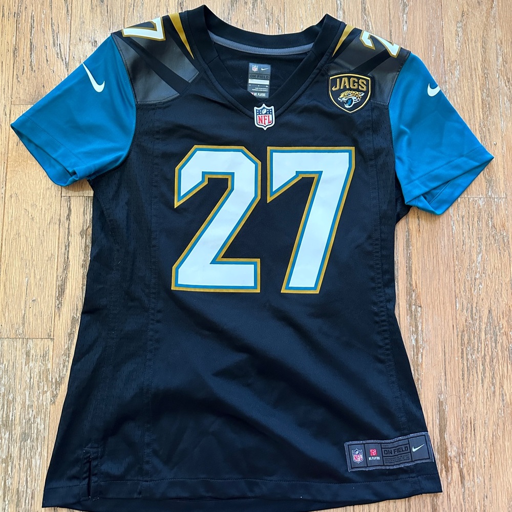 navy blue jacksonville jaguars football jersey
